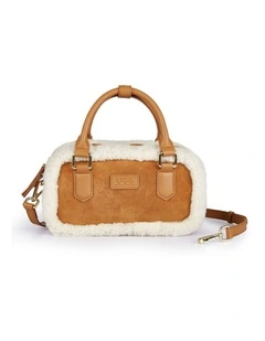 Australian Shepherd UGG Women Shayla Hand Carry Over Shoulder Zip Bag