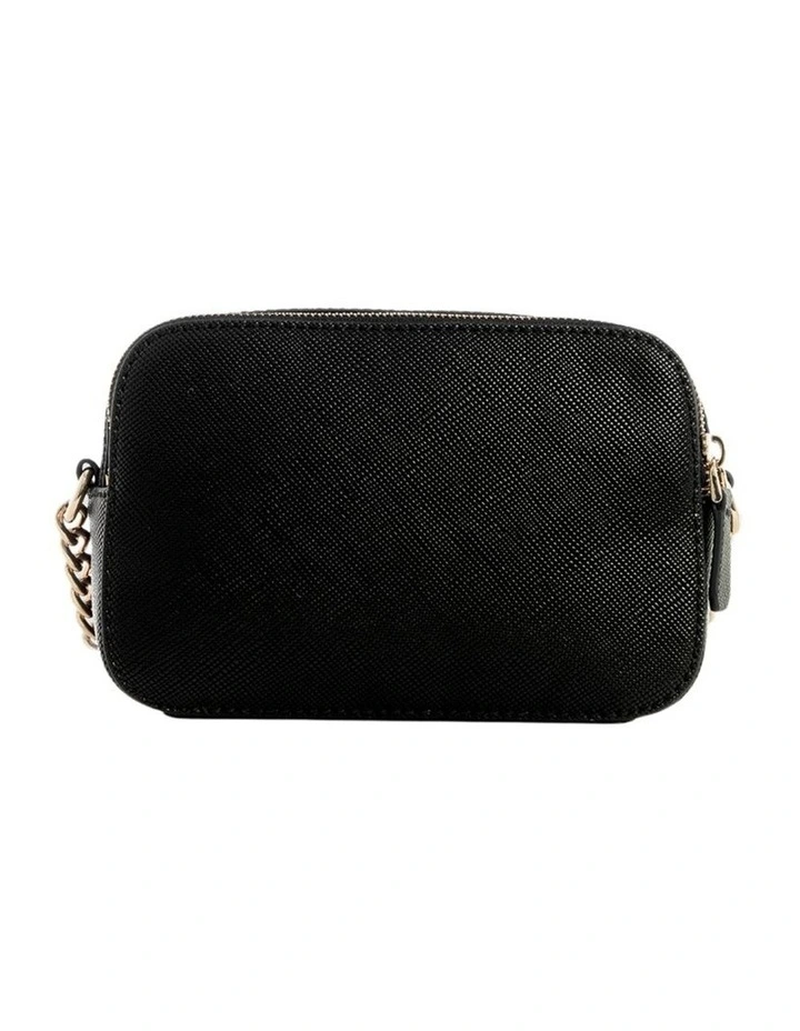 Noelle Camera Crossbody Bag in Black image 3