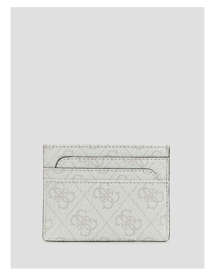 Laurel II Card Holder in Bone Logo image 2