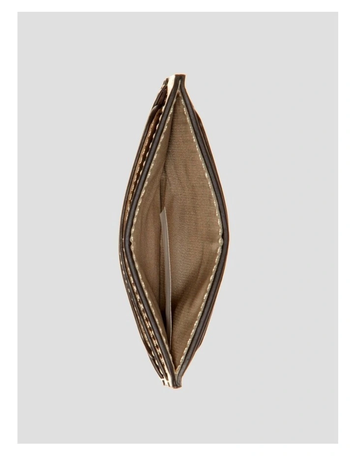 Laurel II Card Holder in Bone Logo image 3