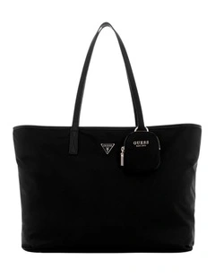 Eco Gemma Large Tech Tote Bag in Black