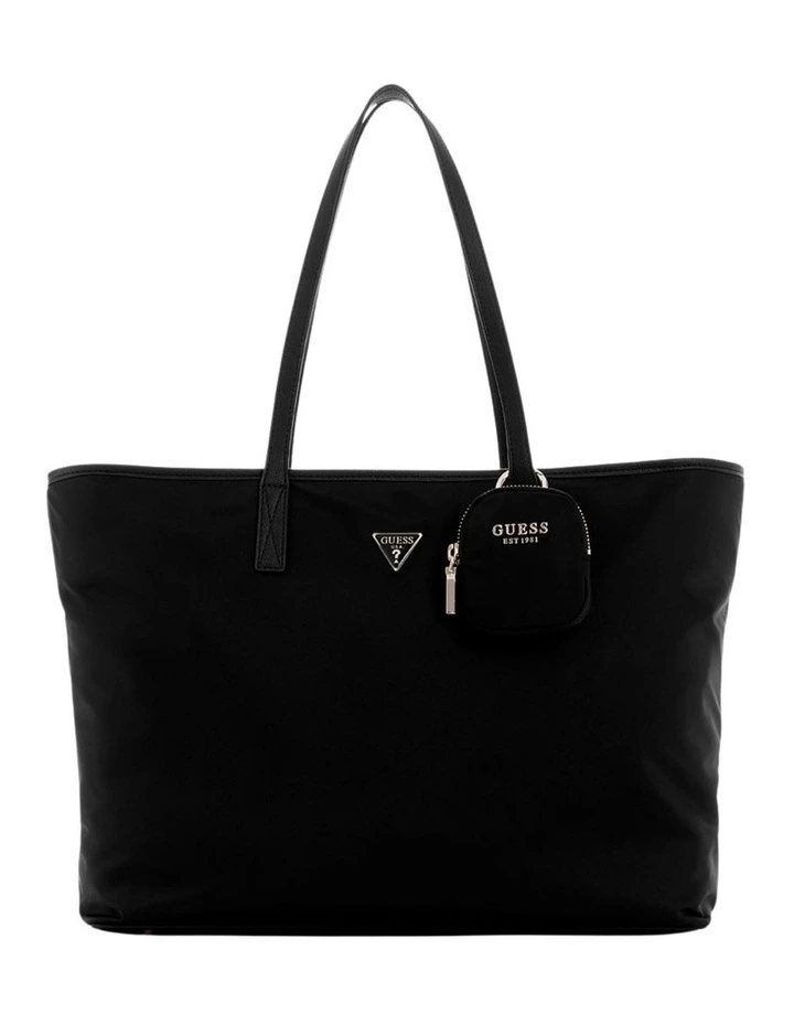 Eco Gemma Large Tech Tote Bag in Black image 1
