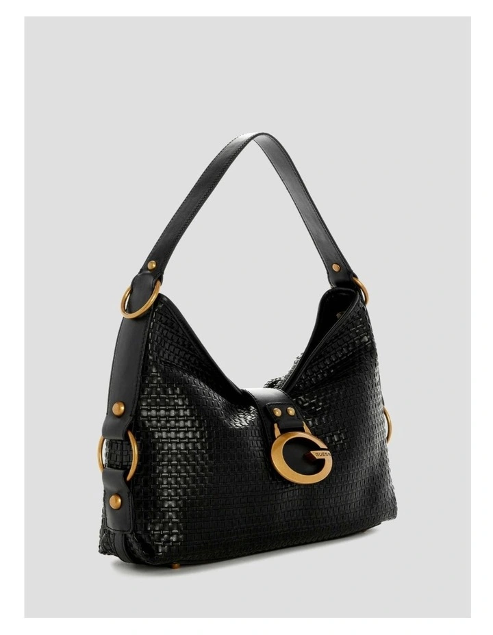 Camden Shoulder Bag in Black image 2