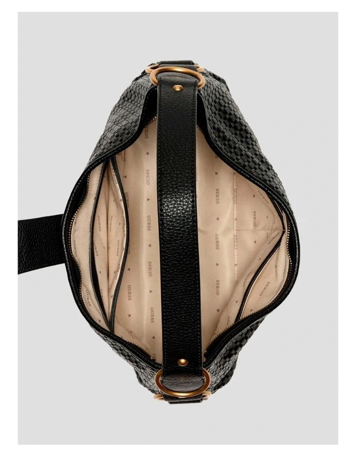 Camden Shoulder Bag in Black image 3