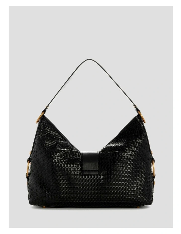 Camden Shoulder Bag in Black image 4