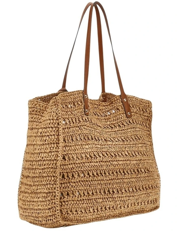 Irene Large 2 In 1 Tote Bag in Brown image 3