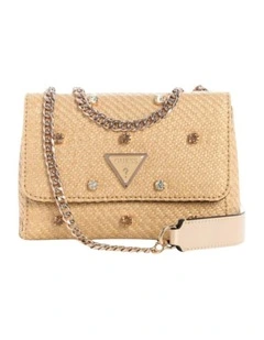 Giully II Mini Convertible Flap Bag in Natural