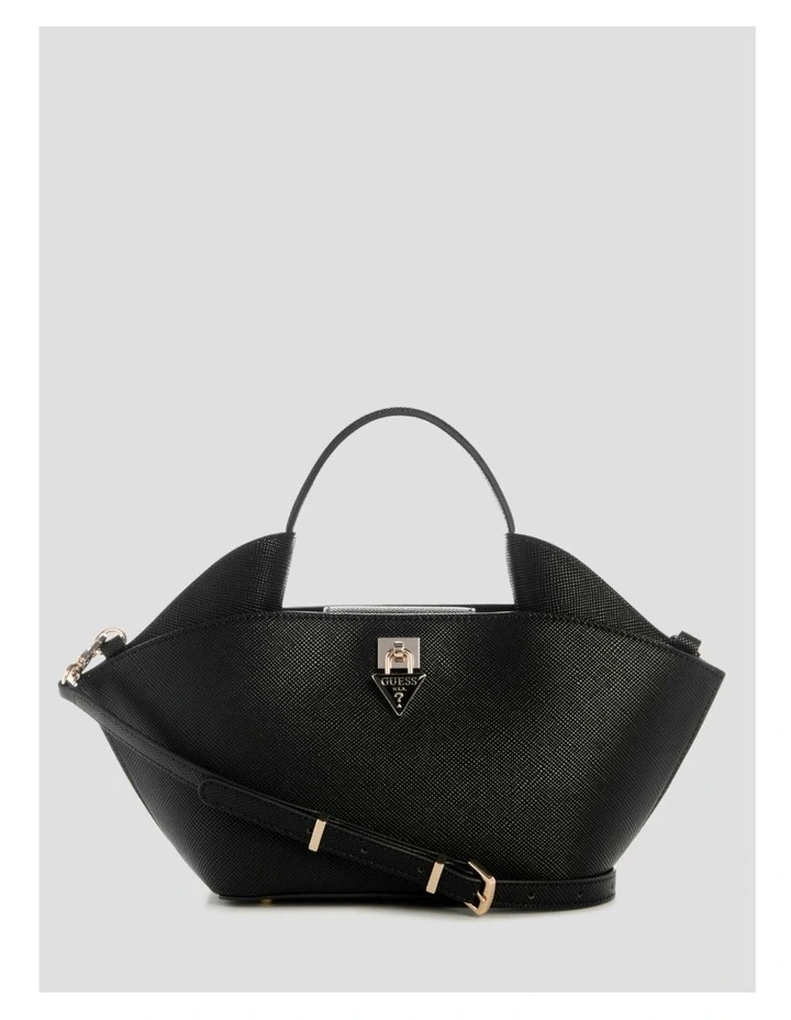 Patsie Mini Tote Bag in Black image 1