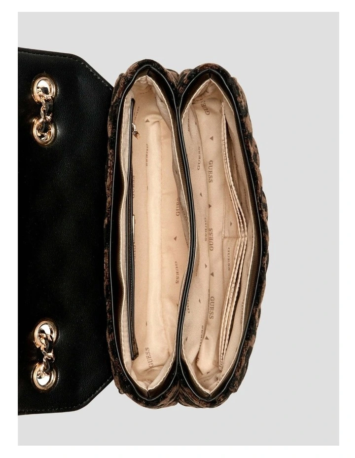 Giully II Convertible Flap Bag in Dark Leo image 4