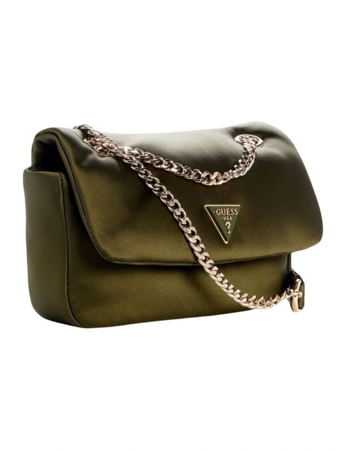 Sunetra Mini Convertible Crossbody Flap Bag in Green image 2