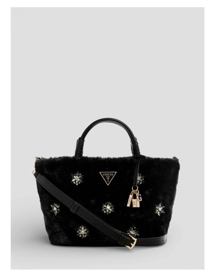 Shaida Tote Bag in Black image 1