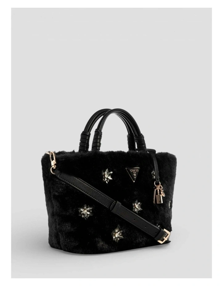 Shaida Tote Bag in Black image 3