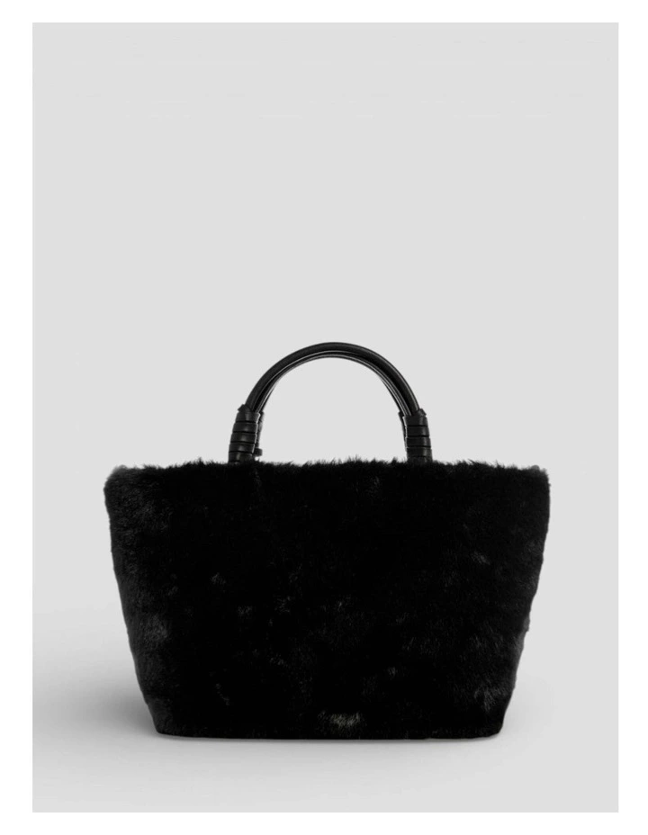 Shaida Tote Bag in Black image 5