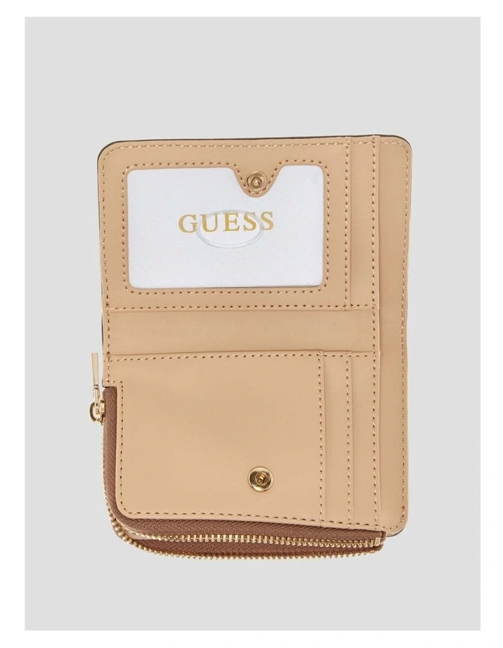 Libby Zip Around Card Case in Grey image 3