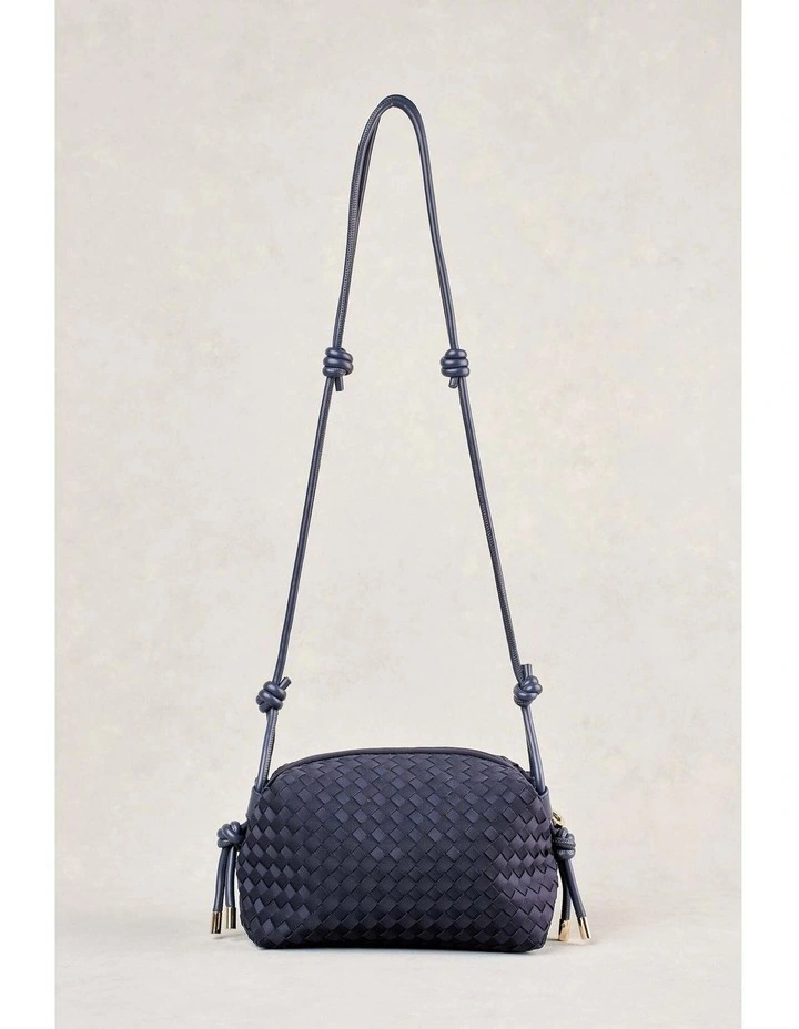 Soft Woven Cross Body - Ink image 7