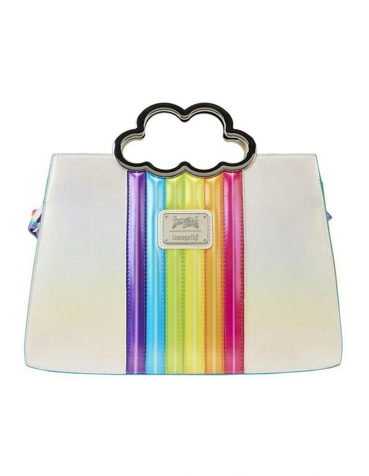 Lisa Frank Rainbow Cloud Handle Womens Sling/Crossbody Bag 8.5x12in image 4