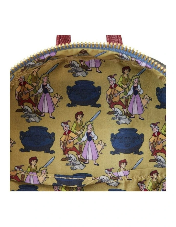 Disney The Black Cauldron Womens/Kids Mini Backpack Bag 9x10.5in image 6