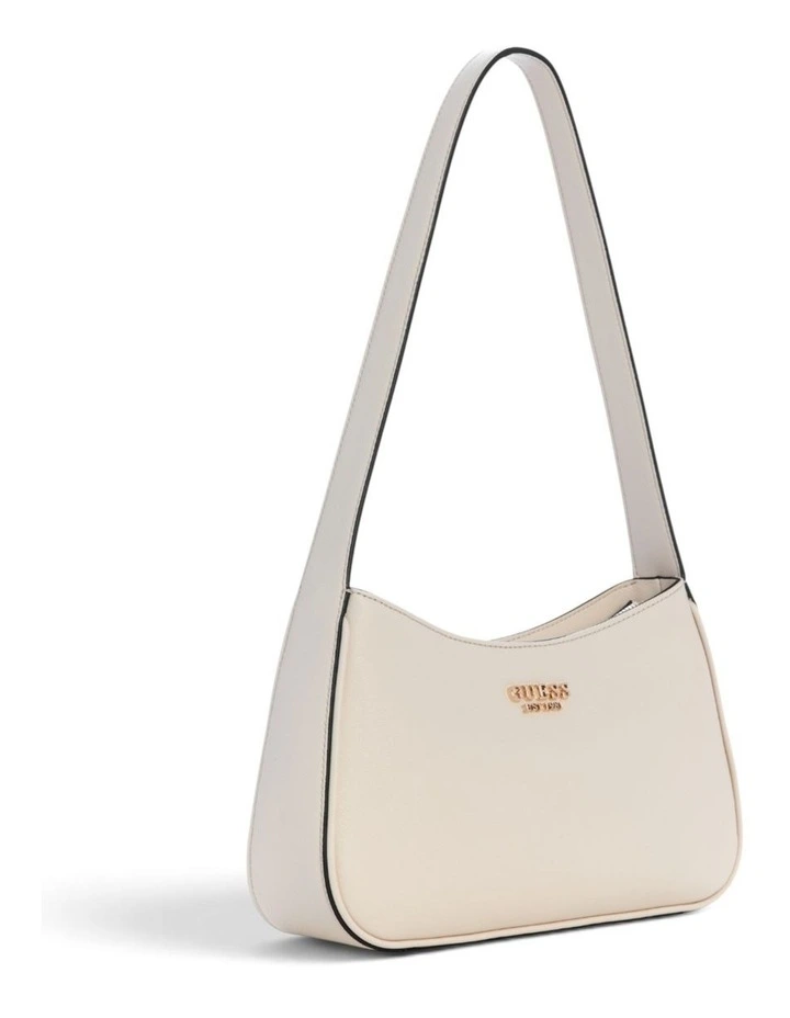 Cerelia Top Zip Shoulder Bag in Bone image 2