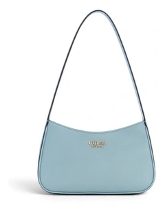Cerelia Top Zip Shoulder Bag in Blue