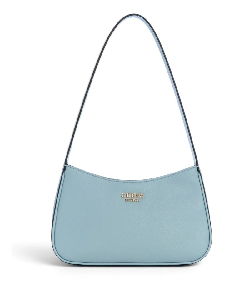 Cerelia Top Zip Shoulder Bag in Blue image 1