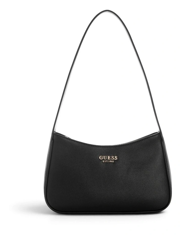 Cerelia Top Zip Shoulder Bag in Black image 1