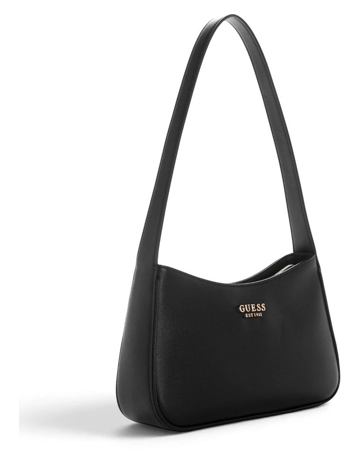 Cerelia Top Zip Shoulder Bag in Black image 2