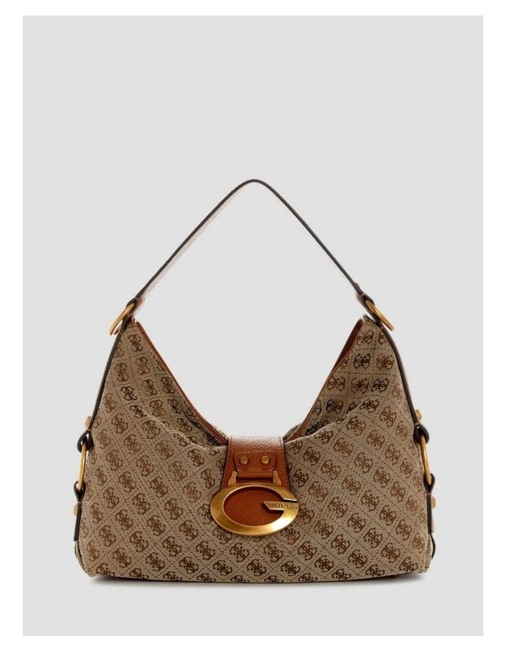 Camden Shoulder Bag in Brown Logo image 1
