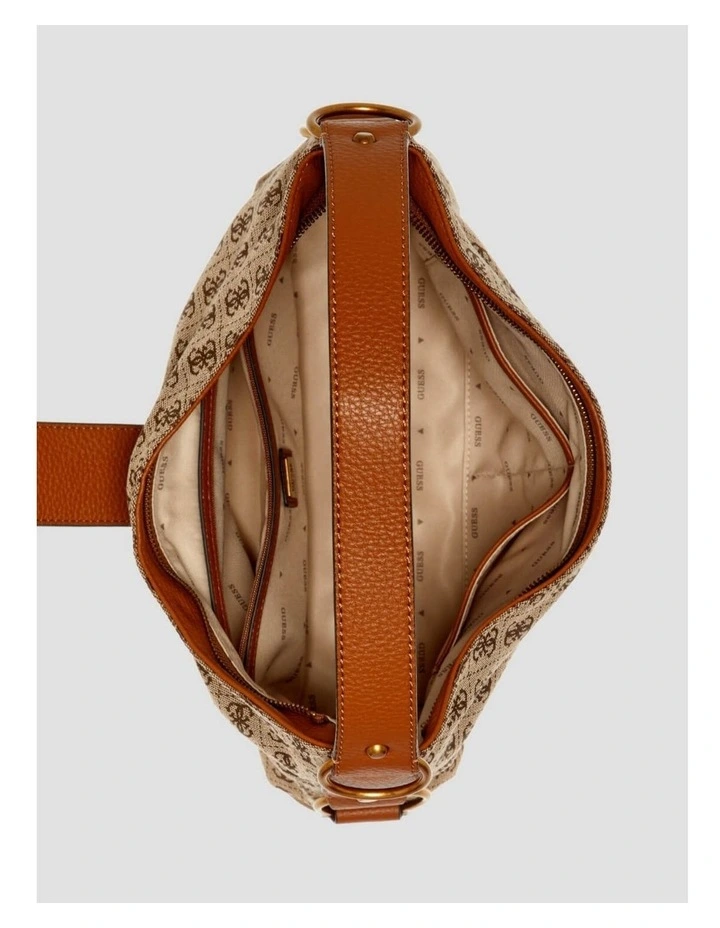 Camden Shoulder Bag in Brown Logo image 4