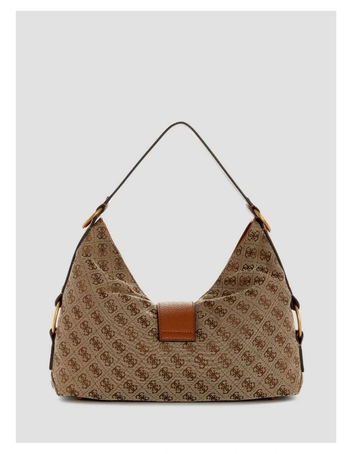 Camden Shoulder Bag in Brown Logo image 5