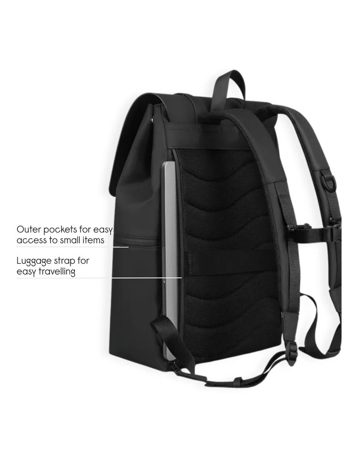 Gaston Luga Splash 2.0 (20L) Waterproof 16 Laptop Backpack - Black image 3