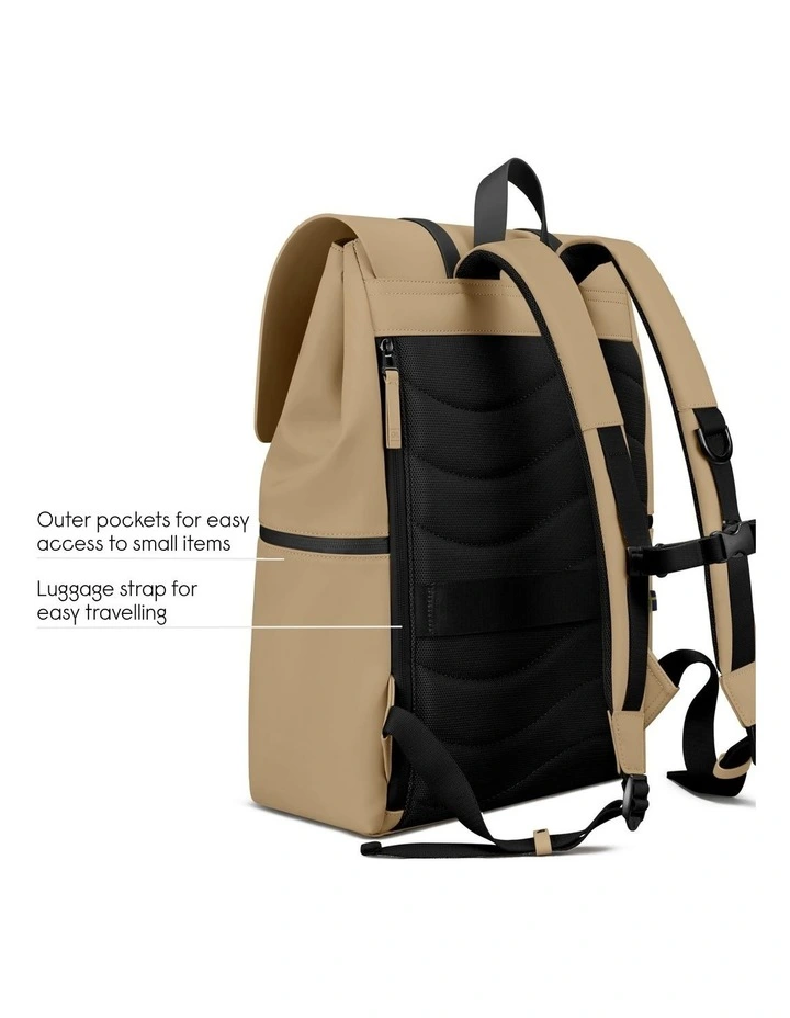 Gaston Luga Splash 2.0 (20L) Waterproof 16 Laptop Backpack - Latte image 3