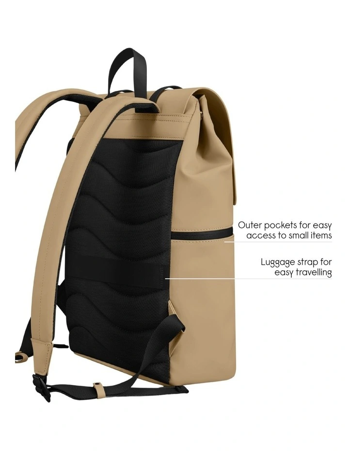 Gaston Luga Splash 2.0 (14L) Waterproof 14 Laptop Backpack - Latte image 3