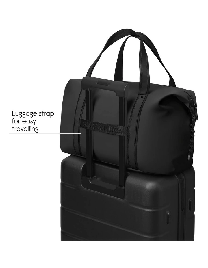 Gaston Luga Dash 2.0 Medium (38L) Travel Weekender Duffel Bag - Black image 3
