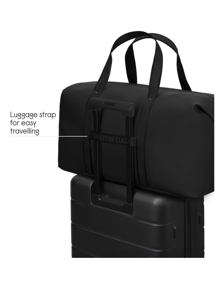 Gaston Luga Dash 2.0 Large (59L) Travel Weekender Duffel Bag - Black image 3
