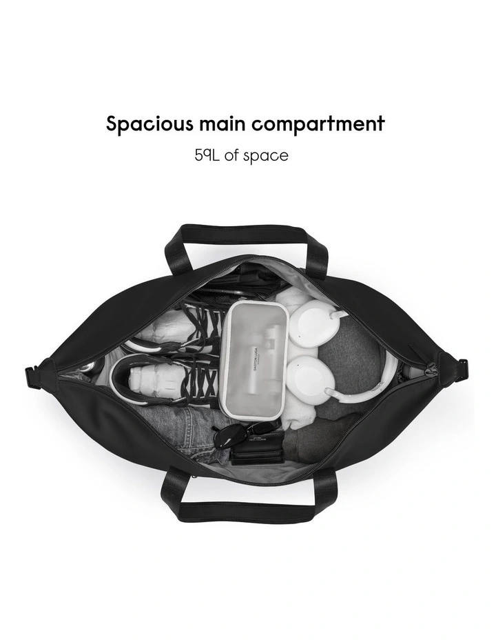 Gaston Luga Dash 2.0 Large (59L) Travel Weekender Duffel Bag - Black image 5