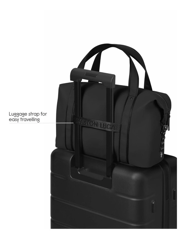 Gaston Luga Dash 2.0 Small (25L) Travel Weekender Duffel Bag - Black image 3