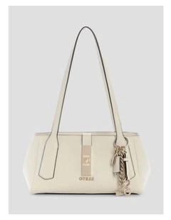 Brooke Shoulder Satchel Bag in White
