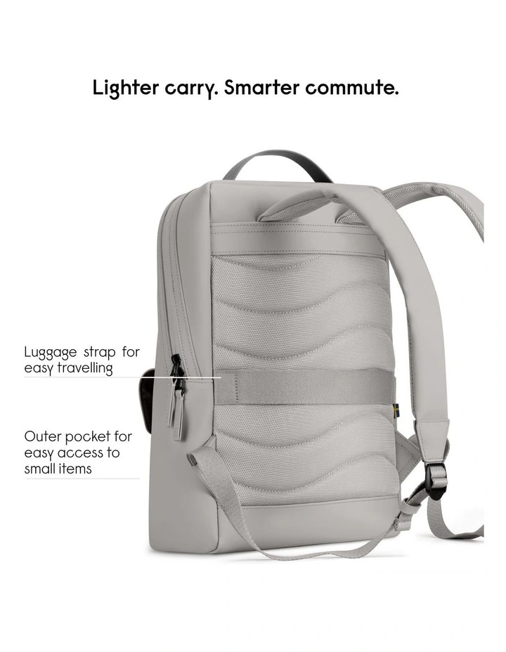 Gaston Luga Splash Original (14L) Waterproof 15 Laptop Backpack - Taupe image 3