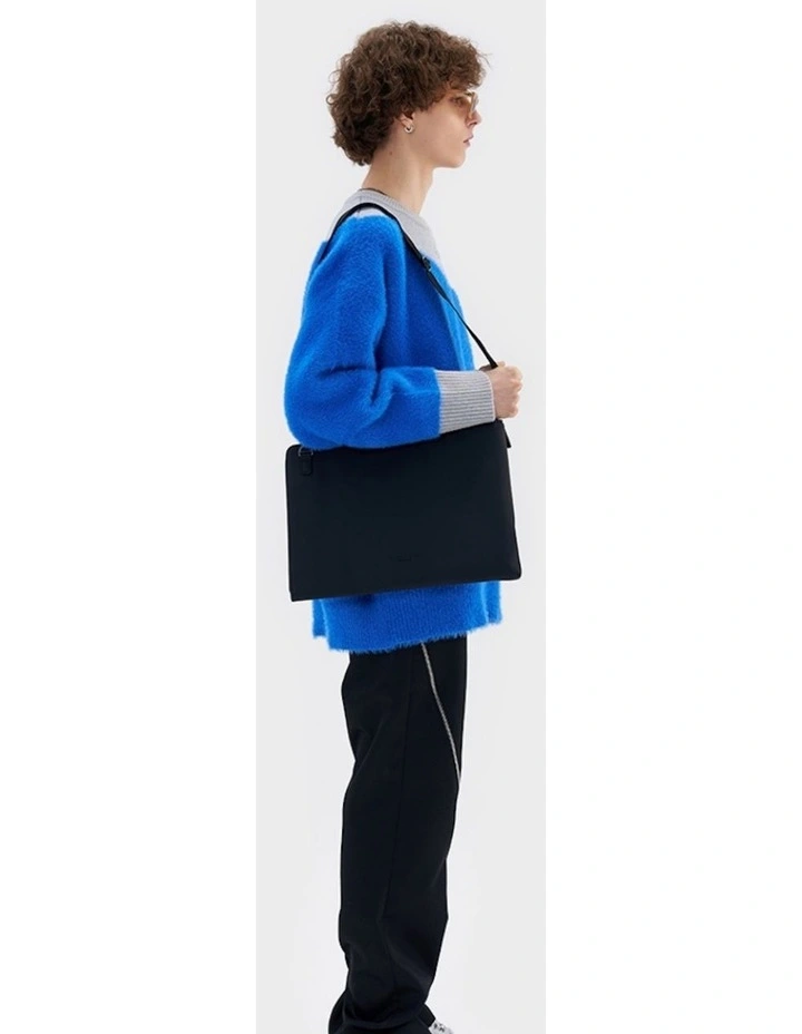 Gaston Luga Splash Shoulder Bag for 13/14 Laptop  - Black image 5