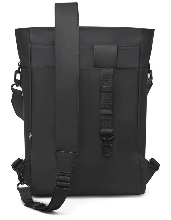 Gaston Luga Tate (11L) 2-in-1 Shoulder Bag and Backpack for 13/14 Laptops - Black image 2