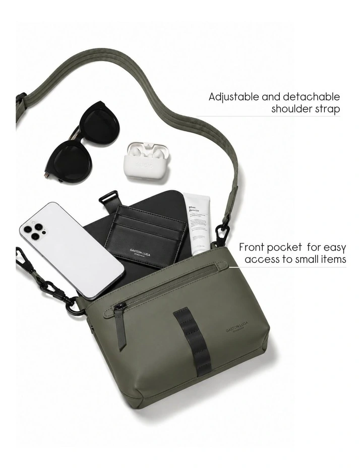 Splash Crossbody (1.9L) Travel Bag in Olive image 4