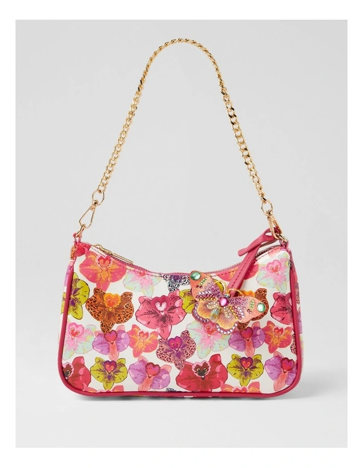 Pinito Orchid Patent Pu Handbag image 1