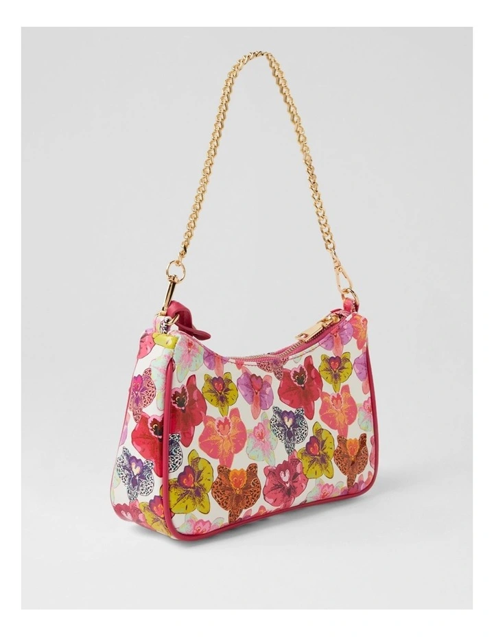 Pinito Orchid Patent Pu Handbag image 3