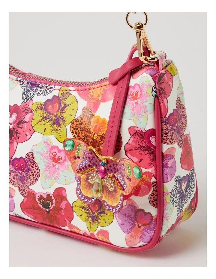 Pinito Orchid Patent Pu Handbag image 4