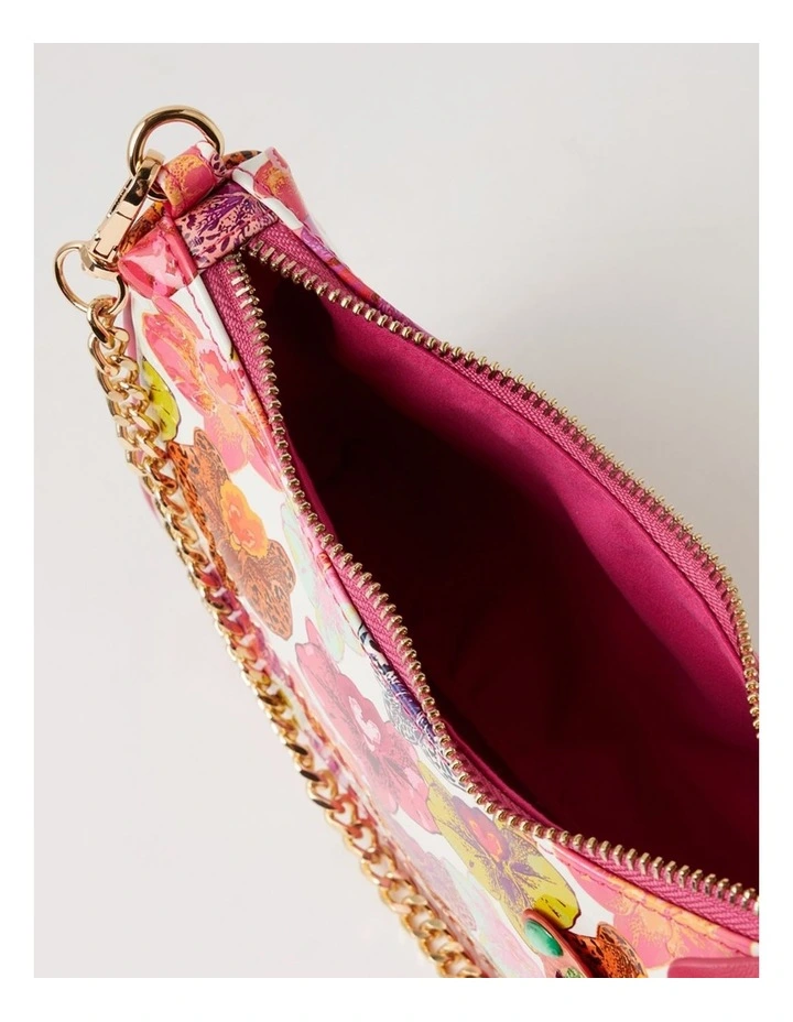Pinito Orchid Patent Pu Handbag image 5