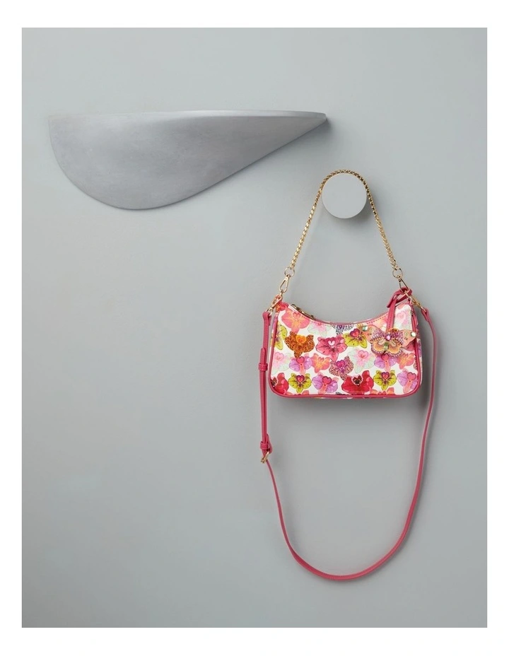 Pinito Orchid Patent Pu Handbag image 6