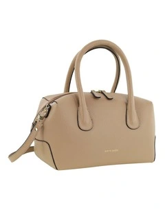 Pierre Cardin Italian Leather Tote Crossbody Bag in Camel