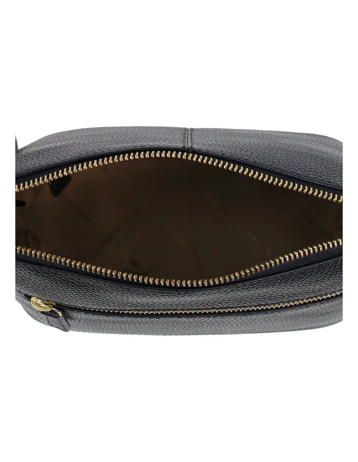 Pierre Cardin Genuine Leather Crossbody Bag in Black image 3