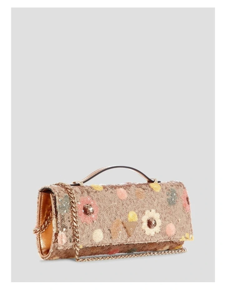 Tasmin Top Handle Clutch Bag in Floral Multi image 3