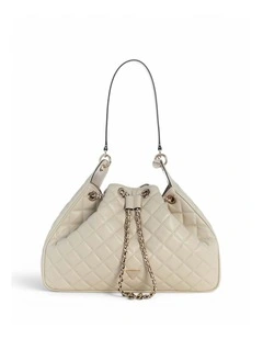 Juliet Hobo Bag in Bone